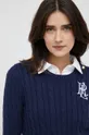 mornarsko plava Pamučni pulover Lauren Ralph Lauren