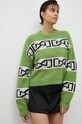 Gestuz pulover de lana ArtikoGZ verde 10906753