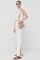 Жилетка з домішкою шовку Guess W3GR14.Z2Z70 бежевий SS23