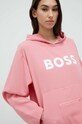 BOSS ręcznik bawełniany różowy BOSSURF