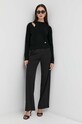 MICHAEL Michael Kors sweter wełniany MR360IYCSN czarny SS23