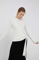 Шерстяной свитер Dkny P2KSAG55 бежевый SS23