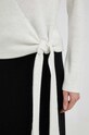 Шерстяной свитер Dkny P2KSAG55 бежевый