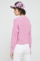 Odzież Abercrombie & Fitch sweter KI150.3100.620 różowy