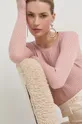 ροζ Πλεκτή ζακέτα Elisabetta Franchi
