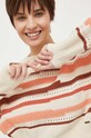 Pepe Jeans pulover de bumbac Frances bej PL701993.0AA