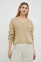 béžová Vlnený sveter American Vintage