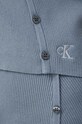 Πλεκτή ζακέτα Calvin Klein Jeans J20J220707.PPYX γκρί
