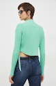 Odzież Calvin Klein Jeans sweter bawełniany J20J220708.PPYX zielony