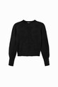 Desigual sweter 23SWJF13 czarny