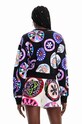 Desigual hanorac de bumbac multicolor 23SWSK25