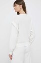 Îmbrăcăminte United Colors of Benetton pulover de bumbac 105FD105M.074 alb