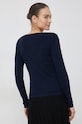 Дрехи Памучна жилетка United Colors of Benetton 1091D5558.016 тъмносин