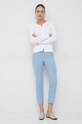 Бавовняний кардиган United Colors of Benetton 1091D5558.101 білий AA00
