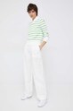 Πουλόβερ Tommy Hilfiger WW0WW38643.PPYX λευκό SS23