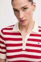 Поло Tommy Hilfiger красный WW0WW37937.PPYX