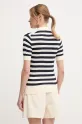 Odzież Tommy Hilfiger polo WW0WW37937.PPYX granatowy