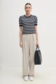 Бавовняний светр Tommy Hilfiger WW0WW38744.PPYX темно-синій SS25