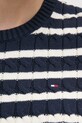 Бавовняний светр Tommy Hilfiger WW0WW38744.PPYX темно-синій