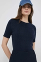 granatowy Tommy Hilfiger sweter bawełniany