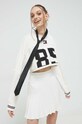 Tommy Jeans pulover grosime medie bej DW0DW15396.PPYX