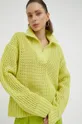 zielony Samsoe Samsoe sweter wełniany
