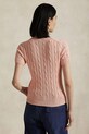 Памучен пуловер Polo Ralph Lauren 211895379 оранжев SS25