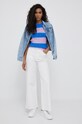Βαμβακερό πουλόβερ Polo Ralph Lauren 211913765 μπλε AW24