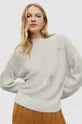 biały AllSaints sweter Damski