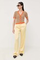 Πουλόβερ Morgan MOODY.ORANGEADE πορτοκαλί SS23