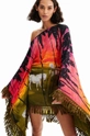 Desigual poncho x Stella Jean multicolor