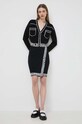 Кардиган з домішкою вовни Karl Lagerfeld 231W2011 чорний AW24