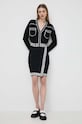 Karl Lagerfeld cardigan din amestec de lana 231W2011 negru AW24