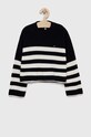 Tommy Hilfiger pulover copii cu modele negru KG0KG07078.PPYX