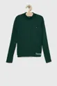 зелений Дитячий светр Tommy Hilfiger Для дівчаток