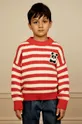 πολύχρωμο Παιδικό βαμβακερό πουλόβερ Mini Rodini Παιδικά