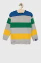 szürke United Colors of Benetton gyerek pulóver Gyerek
