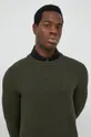 зелёный Хлопковый свитер Selected Homme