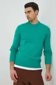 πράσινο Μάλλινο πουλόβερ BOSS BOSS ORANGE