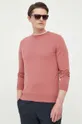 ροζ Βαμβακερό πουλόβερ BOSS