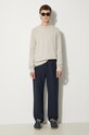 Samsoe Samsoe wool jumper M20500076 beige SS25