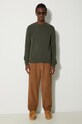 Samsoe Samsoe wool jumper M20500076 green SS25