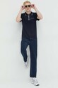 Pulover Abercrombie & Fitch KI120.3004.200 mornarsko modra SS23