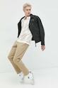 Abercrombie & Fitch kardigan KI120.3028.104 beżowy SS23