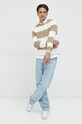 Hollister Co. pulover KI320.3001.404 bej SS23
