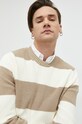 Hollister Co. sweter beżowy KI320.3001.404