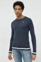 granatowy Hollister Co. sweter