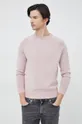 ροζ Βαμβακερό πουλόβερ Pepe Jeans James