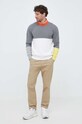 United Colors of Benetton sweter 1198K103J.901 szary SS23