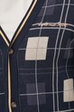 Lyle & Scott kardigan bawełniany KN1834V.Z271 granatowy
